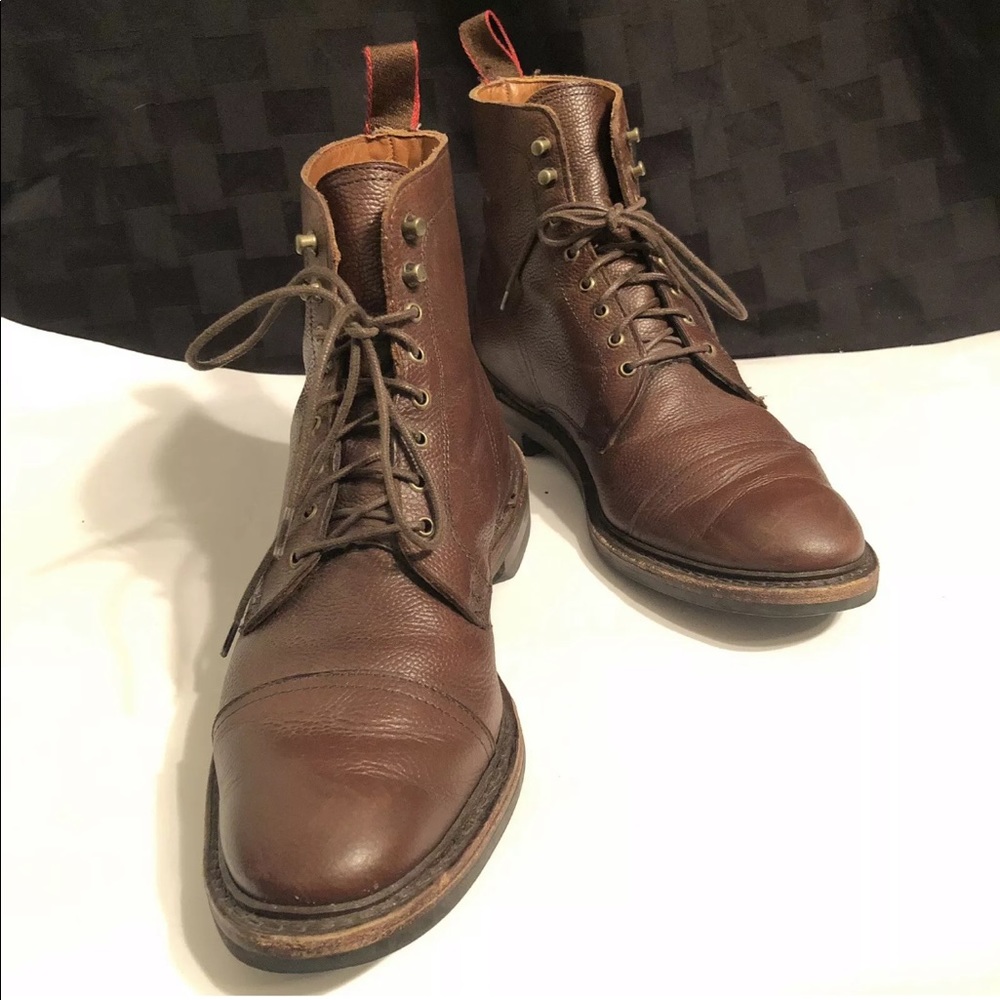 🛑Sold🛑ALLEN EDMONDS Hearst Leather Cap Toe Oxfo - Picture 1 of 8